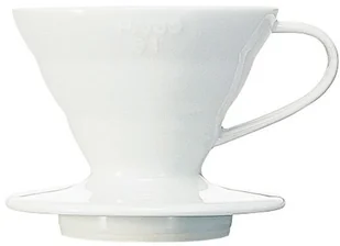 Hario ceramiczny Drip V60-01 Biały - Zaparzacze i kawiarki - miniaturka - grafika 1
