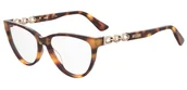 Okulary przeciwsłoneczne - Okulary MOSCHINO MOS589-05L. Okulary, Kolor havana. Kobieta. - miniaturka - grafika 1