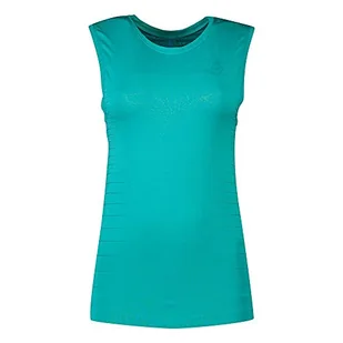 Odlo Odlo Damska koszulka na ramiączkach Bl Top Crew Neck Singlet Performance Lig zielony Jaded l 188161 - Koszulki i topy damskie - miniaturka - grafika 1