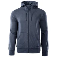 Bluzy sportowe męskie - Męska bluza Hi-Tec Silian II Rozmiar: XXL / Kolor: ciemnoniebieski - miniaturka - grafika 1