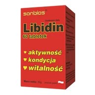 Suplementy diety - Sanbios SANBIOS Libidin 500mg. 60tabl. 5908230845116 - miniaturka - grafika 1