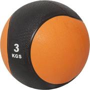 Piłki do ćwiczeń - GORILLA SPORTS Gorilla Sports Piłka lekarska guma 1  10 kg masy  zestaw fitness ball pojedynczo/w 10 kolorów i wariantów, 3 kg 100339-00018-0008 - miniaturka - grafika 1