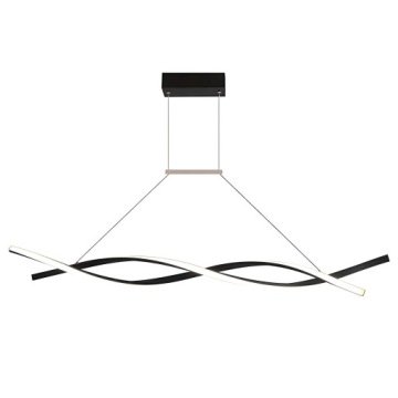 Lampa LHJ020 Led czarna sufitowa żyrandol 120 nad stół wyspę