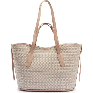 Coccinelle Shopperka NEW NEVER z dodatkiem skóry - Torebki damskie - miniaturka - grafika 1