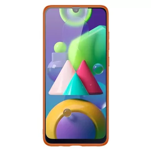 Dux Ducis Yolo eleganckie etui pokrowiec ze skóry ekologicznej Samsung Galaxy M30s pomarańczowy - Etui i futerały do telefonów - miniaturka - grafika 2