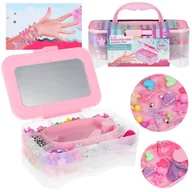 Prace ręczne dla dzieci - Zestaw koralików do tworzenia biżuterii, zestaw kreatywny 6+ MEGA CREATIVE - miniaturka - grafika 1