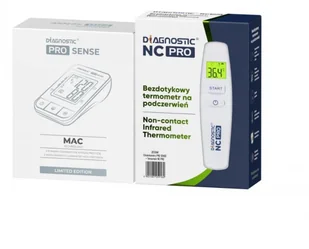 Ciśnieniomierz Diagnostic Pro Sense + Termometr - Ciśnieniomierze i akcesoria - miniaturka - grafika 1