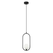 Lampy sufitowe - Lampa wisząca LUPUS PND-3965-1-BK Italux - miniaturka - grafika 1