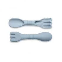 Grabki i łopatka 2w1 scrunch - błękitny Funkit world - Zabawki do piasku - miniaturka - grafika 1