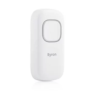 Byron bell push DBY-25930 bezprzewodowy biały 4 części twm_554862 - Dzwonki i gongi - miniaturka - grafika 1
