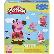 Zabawki kreatywne - Hasbro Zestaw z masą plastyczną PlayDoh Świnka Peppa - miniaturka - grafika 1