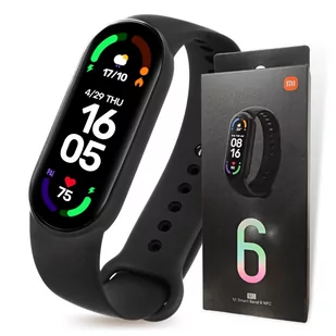 Xiaomi Mi Band 6 NFC Czarny - Smartband - miniaturka - grafika 1