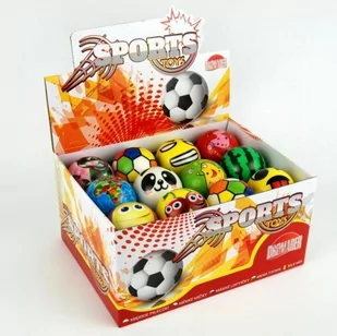 Piłka miękka 6cm 03026 mix cena za 1 szt - Tenis ziemny - miniaturka - grafika 1