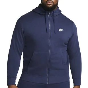 Bluza Nike NSW Club Fleece BV2645-410 - granatowa - Bluzy męskie - miniaturka - grafika 1