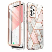 Etui i futerały do telefonów - Supcase Etui i-Blason Cosmo SP Galaxy A53 5G, marmurowe różowe - miniaturka - grafika 1