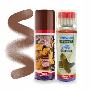 Pianka ze Szczotką i Spray Renowator Brązowy do Zamszu Palc Zestaw 2w1 - Środki do obuwia i ubrań Pianka ze Szczotką i Spray Renowator Brązowy do Zamszu Palc Zestaw 2w1 - Środki do obuwia i ubrań - miniaturka - grafika 1