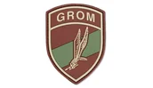 Odzież taktyczna i umundurowanie - 101 Inc. - Naszywka 3D - GROM - Multicamo - 444130-7071 - miniaturka - grafika 1