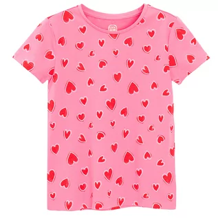 Koszulki dla dziewczynek - Cool Club, T-shirt dziewczęcy, różowy - grafika 1