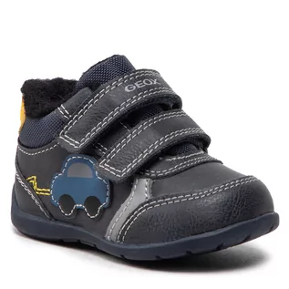 Buty dla chłopców - Sneakersy Geox - B Elthan B. A B261PA 000ME C4229 Navy/Dk Yellow - grafika 1