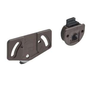 Zestaw wózków jezdnych Slideline 1 Plus 30 kg 2 kpl Hettich - Akcesoria do drzwi - miniaturka - grafika 1