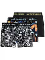 Majtki męskie - Jack&Jones Komplet 3 par bokserek Sugar Skull 12185485 Kolorowy - miniaturka - grafika 1