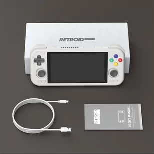 Retroid Pocket 4 Pro Game Console, 4.7-inch Touchscreen, 8GB RAM 128GB Storage, No Games Preinstalled, Android 13, Moonlight St - Konsole i gry retro - miniaturka - grafika 4