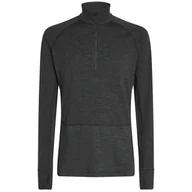Bluzy sportowe męskie - Męska bluza Icebreaker ZoneKnit™ 260 LS Half Zip Rozmiar: M / Kolor: ciemnoszary - miniaturka - grafika 1