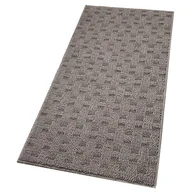 Dywaniki łazienkowe - Dywanik łazienkowy 3D Miękki Spleciony Chłonny Antypoślizgowy Dywanik Nocny 45x75 Cm Brązowy - miniaturka - grafika 1