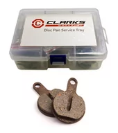 Hamulce rowerowe - Clarks Okładziny hamulcowe CLARK'S TEKTRO (Lyra, IOX) organiczne pudełko 20 par A-CLA-VX845C-DP-ST - miniaturka - grafika 1