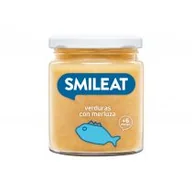 Dania dla dzieci - Smileat Słoiczek z ekologicznymi warzywami i morszczukiem po 6 miesiącu 230 g - miniaturka - grafika 1