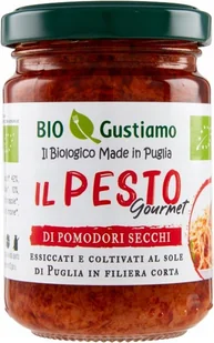 Pesto z suszonych pomidorów di Pomodori SecchiBio Gustiamo ekologiczne - Pasztet i przetwory mięsne - miniaturka - grafika 1