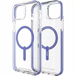 Gear4 Santa Cruz Snap - obudowa ochronna do iPhone 14 Plus kompatybilna z MagSafe periwinkle - Etui i futerały do telefonów - miniaturka - grafika 2