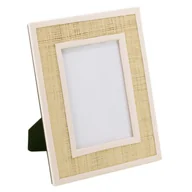 Ramki na zdjęcia - Ameliahome Ramka Na Zdjęcia Rafi 21X26 Beżowa - miniaturka - grafika 1