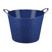 Kosze na bieliznę - Kosz wielofunkcyjny 15 l granatowy - miniaturka - grafika 1