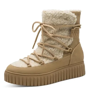 Marco Tozzi Damskie 2-26415-45 modne kozaki, Nougat Comb, 41 EU, Nougat Comb, 41 EU - Kozaki damskie - miniaturka - grafika 1