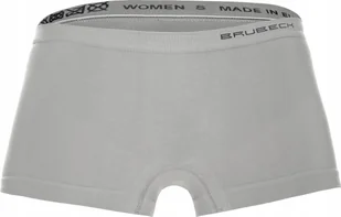 Brubeck BX10470A Bokserki damskie COMFORT COTTON szary XL - Bielizna sportowa damska - miniaturka - grafika 1