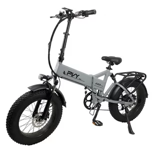 PVY Z20 Plus Folding E-bike, 20*4.0in Fat Tires 500W Motor 50km/h Speed 14.5Ah Battery 50-80km Range 150kg Load - Grey - Rowery - miniaturka - grafika 4