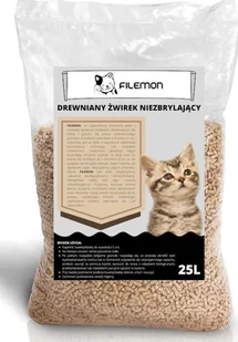 Żwirek dla kota Filemon Filemon Leśny 25 l - Żwirek dla kotów - miniaturka - grafika 1