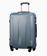 Walizki - PUCCINI Niebieska średnia walizka na czterech kołach - miniaturka - grafika 1