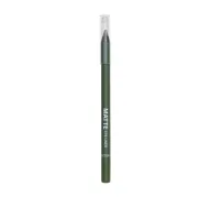 Kredki do oczu - GOSH - Matte Eye Liner - Wodoodporna matowa kredka do oczu - 1,2 g - 018 OLIVE GREEN - miniaturka - grafika 1