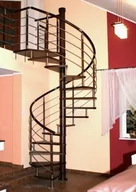 Schody strychowe - Schody spiralne DUDA model Venecja vertical 03 140 cm - miniaturka - grafika 1