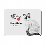 Podkładki pod mysz - Kot Snowshoe Podkładka pod mysz myszkę Grafika - miniaturka - grafika 1
