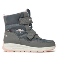 Buty dla dziewczynek - Śniegowce KangaRoos K-Pe Nala V Rtx 18939 000 2017 Szary - miniaturka - grafika 1