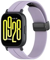 Akcesoria do smartwatchy - Bizon Silikonowy pasek Strap Watch Silicone 22 mm do smartwatcha, lawendowy - miniaturka - grafika 1