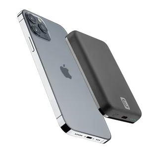 Cellularline MAG 5000 - Power bank indukcyjny 5000mAh 7.5W MagSafe (czarny) - Powerbanki - miniaturka - grafika 6