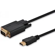 Kable - SAVIO Kabel HDMI CL-103 19pin męski - VGA męski 1,8m CL-103 - miniaturka - grafika 1