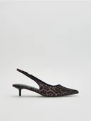 Czółenka - Reserved - Czółenka z odkrytą piętą - wielobarwny - miniaturka - grafika 1