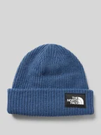 Czapki męskie - Czapka beanie z detalem z logo - miniaturka - grafika 1