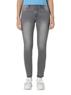 Spodenki damskie - Timezone Dżinsy "Enya" - Slim fit - w kolorze szarym - miniaturka - grafika 1