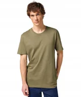 Koszulki męskie - T-shirt Wrangler 2 PACK TEE 112321466 W7G9DHX45 Dusty Olive XL - miniaturka - grafika 1